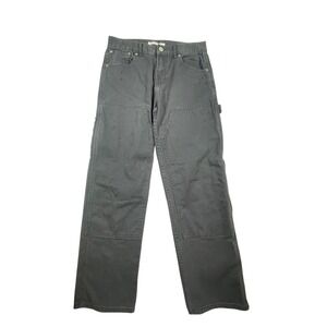 PacSun Carpenter Jeans Black/dk Gray Utility Workwear Style Denim Pants‎ Size 30